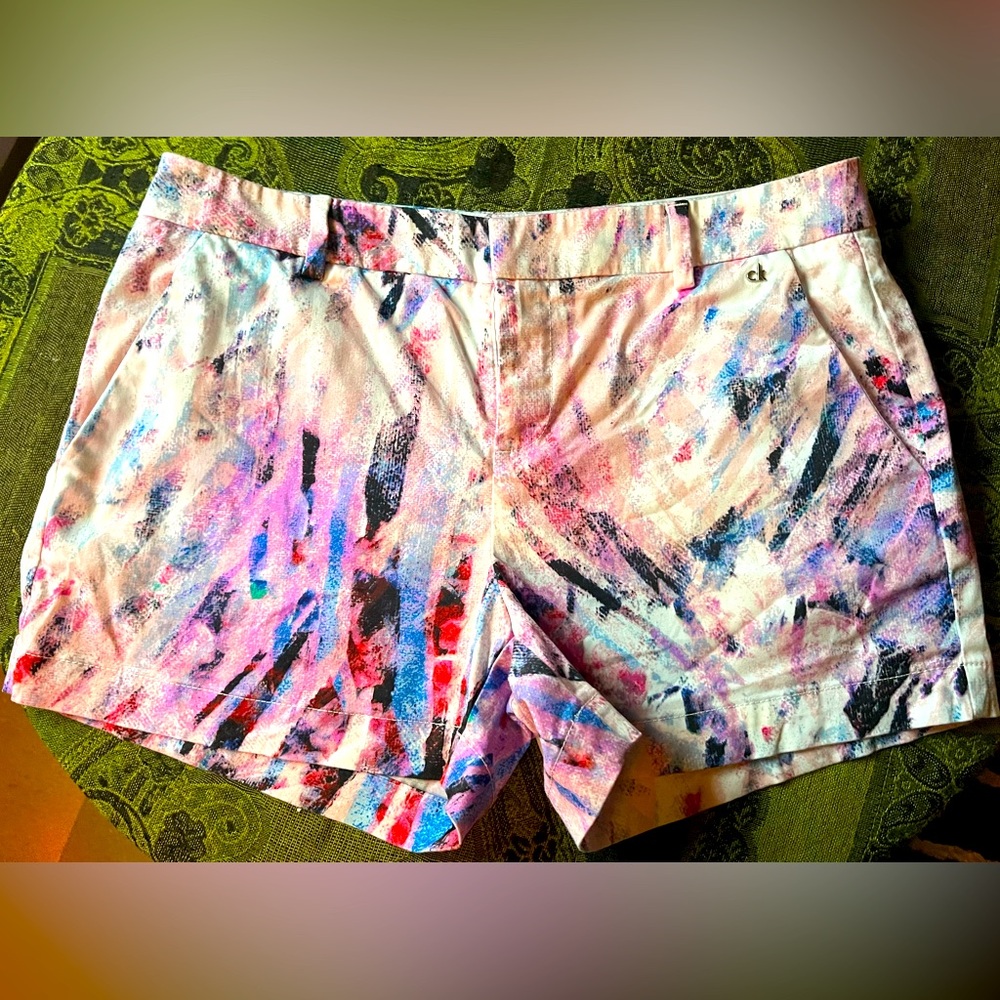 Calvin Klein Multicolor Abstract Women's Shorts